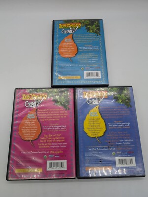 Zoboomafoo Double Feature DVD lot of 3 Chirp & Chatter, Hop Skip