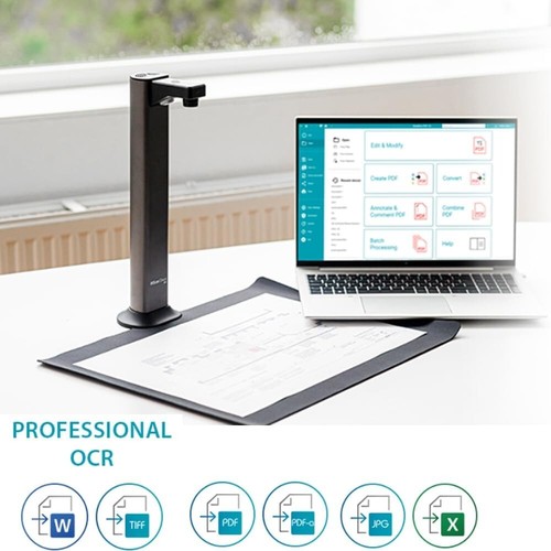 IRIScan Desk Document Scanner, Book Scanner - v7pro:4K UltraHD, 18MP Desk 7 Pro - Picture 3 of 6