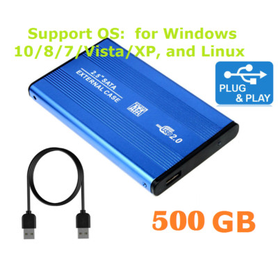 968 HDD 500GB 640GB 正常 2.5インチ 10個 まとめ売り USB HDD 500gb 640gb Portable External 2.5
