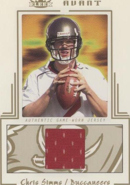 2003 Fleer Avant Chris Simms #AGW/87 - 1 of 2