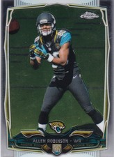 2014 Topps Chrome #172 Allen Robinson RC Rookie MINI CARD -- Seattle Seahawks. rookie card picture