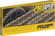 ProTaper 520 MX Chain 120 Links Gold