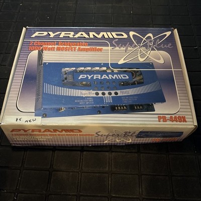 Pyramid PB440X 2 CHANNEL 240 WATTS SUPER BLUE SERIES AUTO CAR AMPLIFIER
