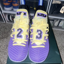 Nike LeBron 16 Lakers Heritage Atomic Violet ...