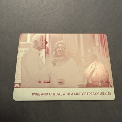 Orphan Black Season 1 -Magenta Printing Plate- Card #47 Wine and cheese