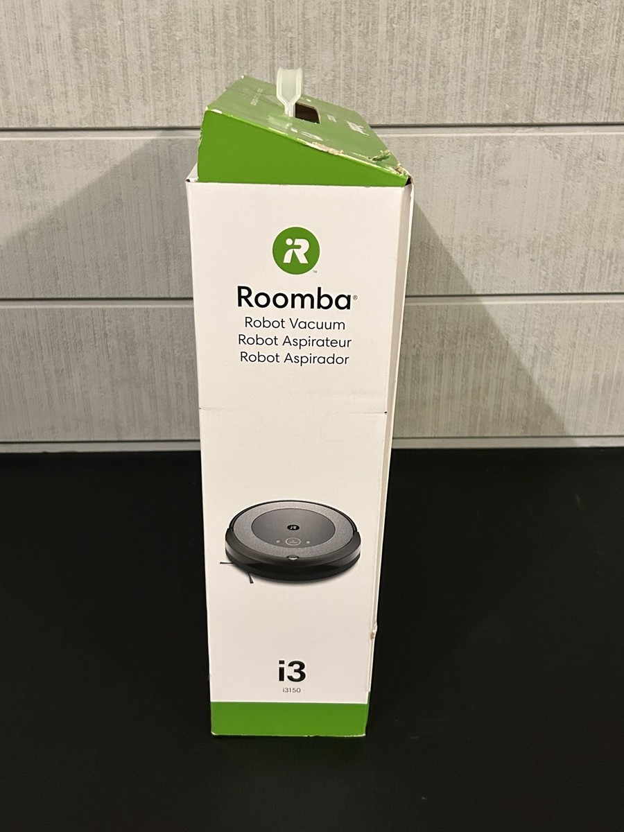 iRobot Roomba i3 (i3150) Robot Vacuum Open Box | eBay