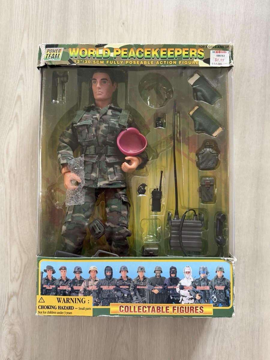 Vintage Power Team Elite World Peacekeepers Military Special Force