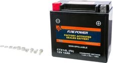 FIRE POWER BATTERY CTX14L SEALED FACTORY ACTIVATED CTX14L-BS(FA) FAST SHIPPING
