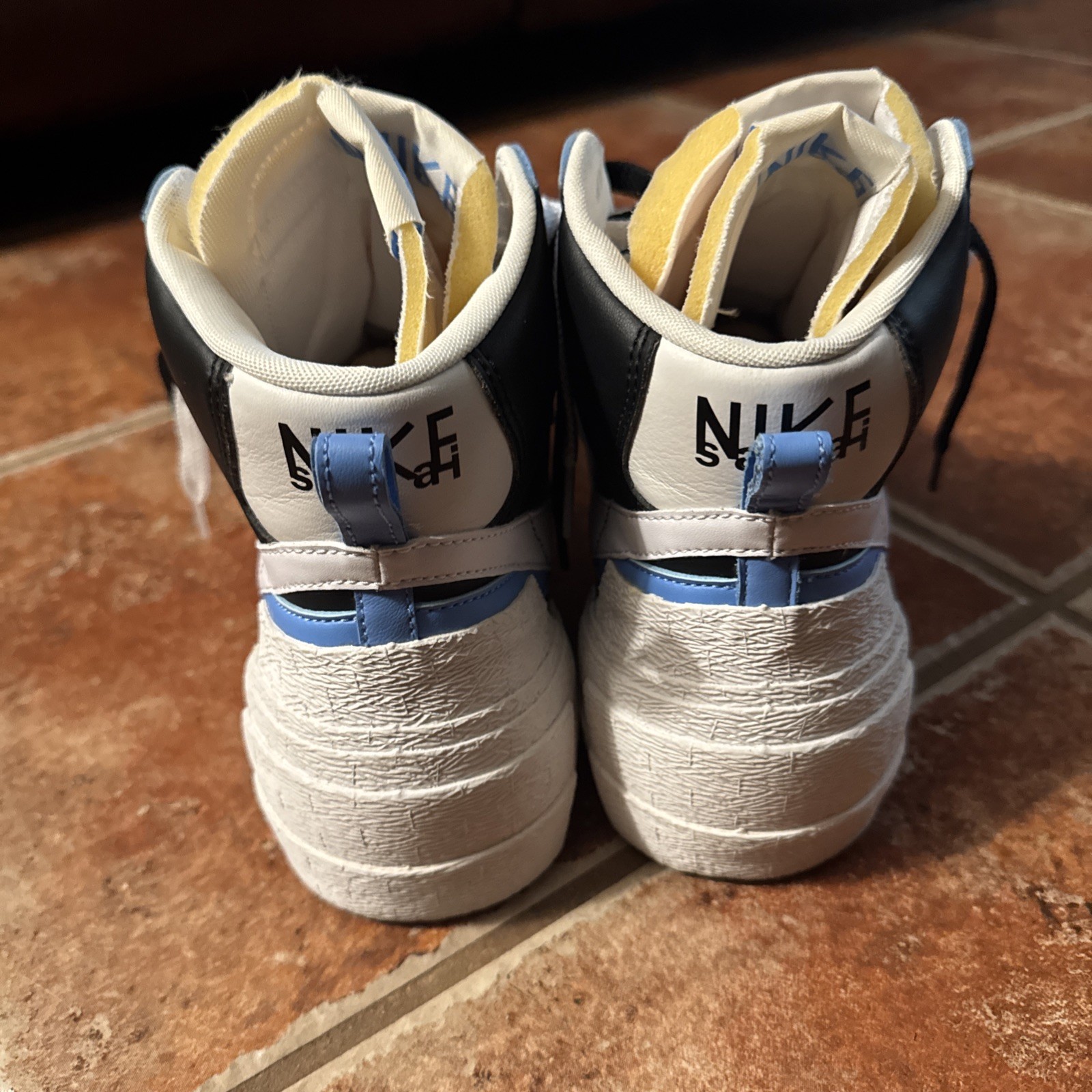 SACAI X NIKE Taglia 11 5 Blazer Nike sacai x Mid Nero Blu