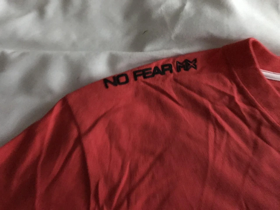 No Fear Red Logo T-Shirt Size Medium - Image 3 of 4