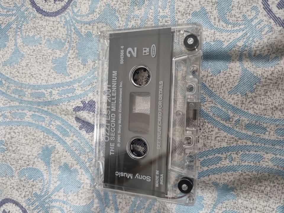 Ozzfest 2001: The Second MILLENNIUM INDIA EDITION CASSETTE TAPE EX Sony Foto 4 de 4