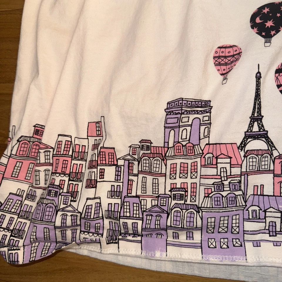 Vestido para niñas colección té algodón melocotón talla 7 con tema/diseño París, Francia Foto 4 de 4