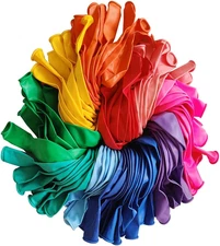 100Pcs Latex Balloons, 12Inch Multicolor to Celebrate Latex Balloons, Premium Th