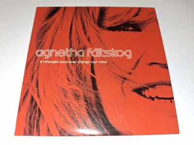 Agnetha Falstkog - If I Thought You d Ever Change Your Mind Card - Promo CD