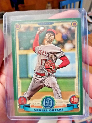 Shohei Ohtani 2019 Topps Gypsy Queen Green Parallel #55 California Angels