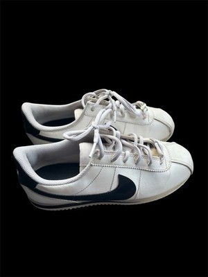  Nike Cortez white and black trainers 