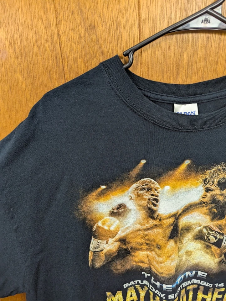 Camiseta para hombre Mayweather Vs Canelo The One talla XL 14 de septiembre MGM Grand Arena Foto 4 de 4