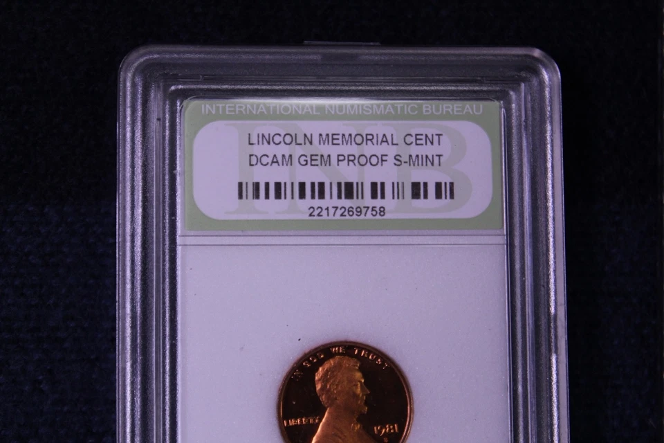 LINCOLN MEMORIAL CENT DCAM GEM PROOF S-MINT Rotated Die error - Image 2 of 4