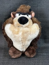 Vintage Looney Tunes Plush TASMANIAN DEVIL TAZ Warner Bros 1971 Mighty Star