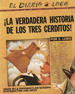 ¡La verdadera historia de los tres cerditos! - paperback Scieszka, Jon|Negr...