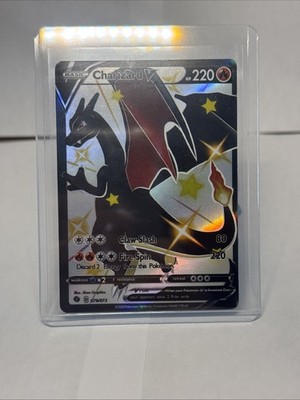 Pokmon TCG Secret Rare Charizard V 079073 Champions Path Full Art Holo 3 G2U