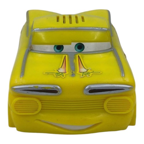 Disney Cars SHAKE N GO Lampo Blu McQueen Dinoco Professor Z Giallo Ramone - Foto 7 di 16
