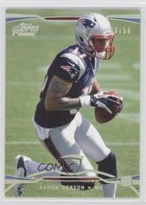 2013 Topps Prime Silver Rainbow 6/50 Aaron Dobson #124 0a1