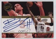 2008 Press Pass Power Pick Auto 148/199 Brook Lopez #PP-BL Auto 6e0