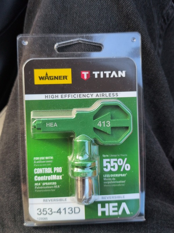 Wagner T Titan 353-413D - HEA 413  For Use With: Control PRO ControlMAX Sprayers