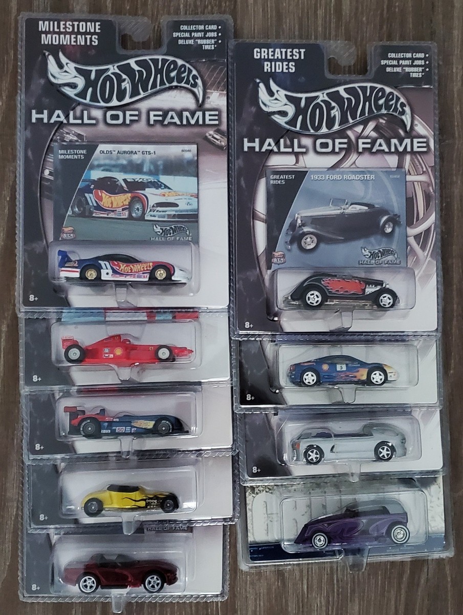 Hot Wheels Hall of Fame Legends Milestone Moments Greatest Rides