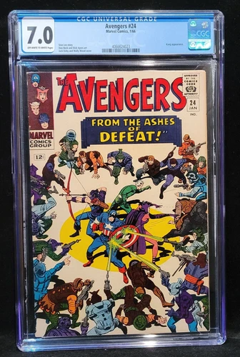 Avengers #24 (1966) CGC 7.0  Kang