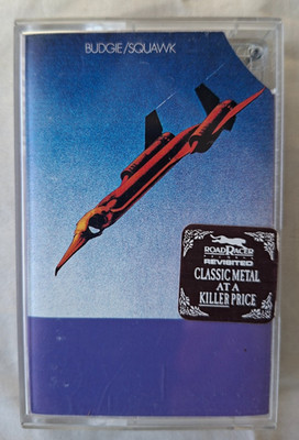 Budgie Squawk Cassette Ultra RARE VTG Early 90s  Reissue Ex Cond