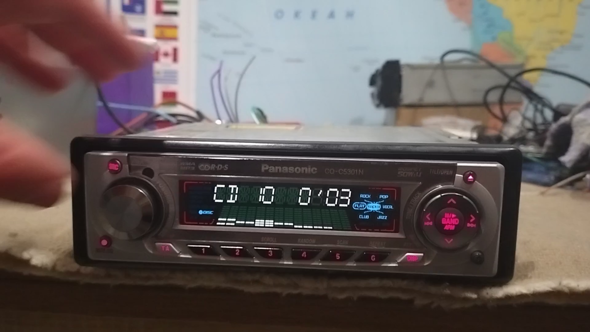 PANASONIC CQ-C5301N Car Stereo Mobile Media Station Fully Working