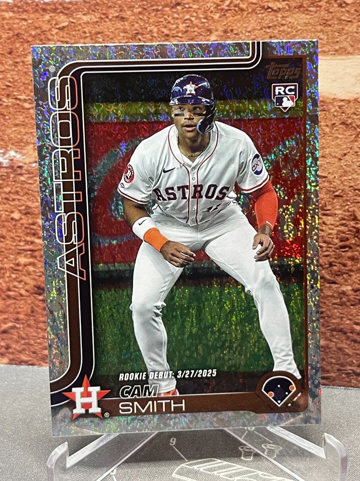 2025 Topps Update Series #US45 Cam Smith RC Debut HOLO Foil