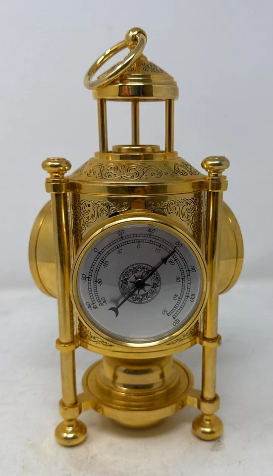 Franklin Mint Международные Метеорологические Часы Accen (тон 24k) Только Запчасти - Изображение 2 из 4