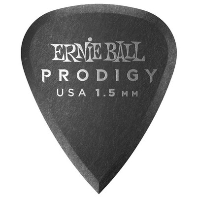 Plektrum Ernie Ball Prodigy Standard 1,5mm Black (6 Pack) Plek Pick NEU