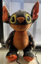 Build A Bear Lilo  Stitch Halloween Plush Soft Toy Grey Stuffed Animal Orange