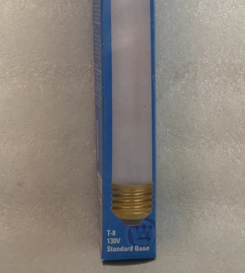 2 Westinghouse 40 W Standard 10” Base E26 130v Lamp Frost Light Bulbs Tubular - Image 3 of 4