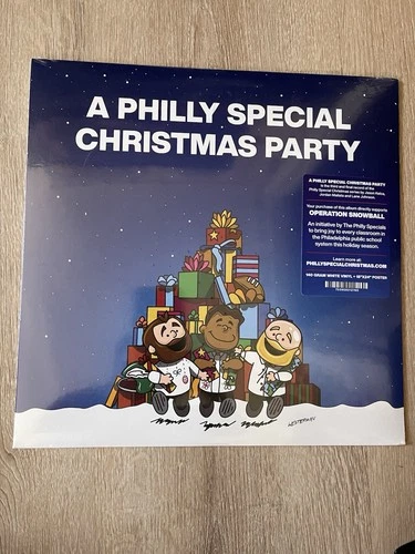 EAGLES - A Philly Special Christmas Party - 140g White Vinyl - Sealed w/poster