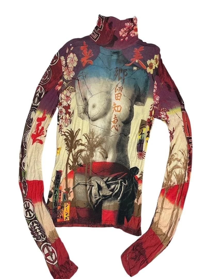 Jean Paul Gaultier Long Sleeve T-Shirts for Men for sale | eBay