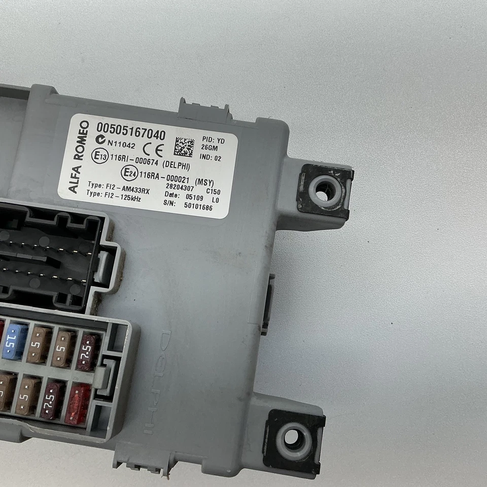 BODY COMPUTER PER ALFA ROMEO Mito Serie (955_) 00505167040 (08>) - Immagine 3 di 4