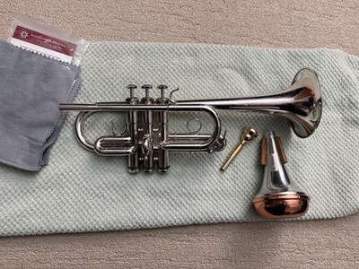 Schilke E3 Trumpet W/Gold Schilke Mouthpiece Used w/ Case Schilke Chicago USA  