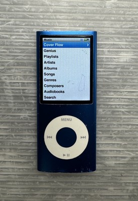 APPLE iPod nano 4th Generation Chromatic Blue 16GB A1285 | eBay