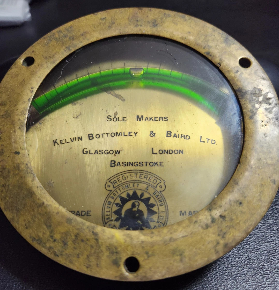 Vintage Original Antique Maritime Navigational Instruments for