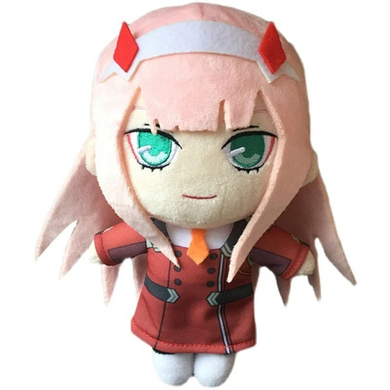 DARLING in the FRANXX Zero Two Plush Doll Anime Soft Toy 20cm Ornament Gift