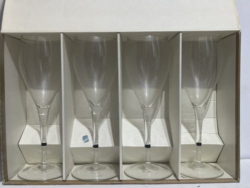 4 Grace Goblets 12 Oz By Kosta Boda 9 3/4" - Picture 6 of 9
