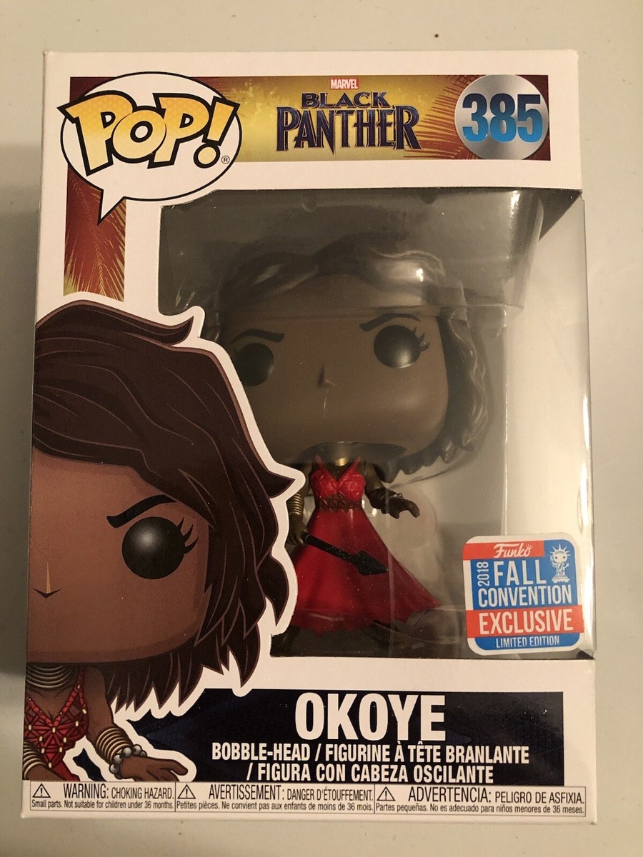 Funko Pop! Marvel: Black Panther Okoye with Red Dress #385