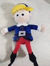 Rudolph the Red Nose Reindeer Hermey Dentist Elf 16in 2008 Plush Pre-owned