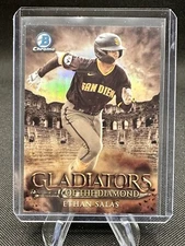 ETHAN SALAS 2024 Bowman Gladiators Of The Diamond Refractor SSP 🔥