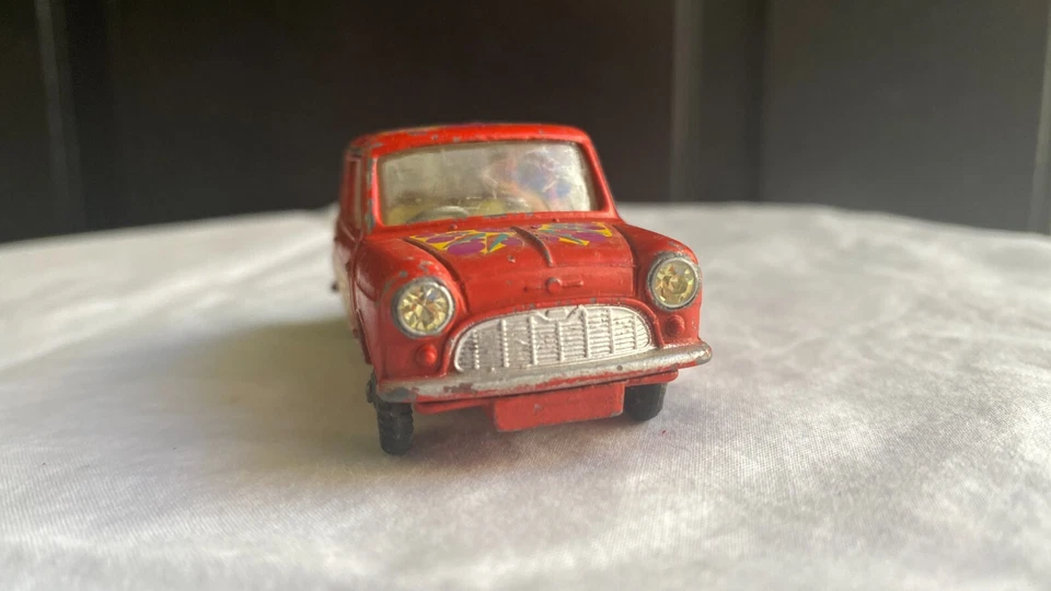 De colección Corgi Toys Morris Mini-Menor Mostest Pop Art Hecho en GT Gran Bretaña Foto 2 de 4